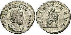 1 Antoninien Empire romain (27BC-395) Argent Herennia Etruscilla (249-251)