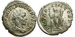 1 Antoninien Empire romain (27BC-395) Argent Philippe I (204-249)