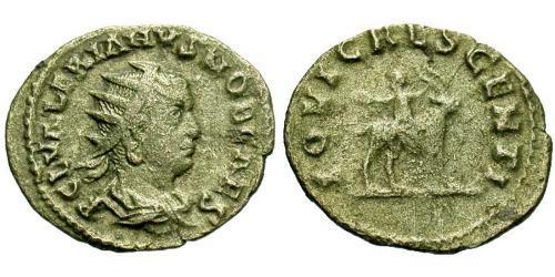 1 Antoninien Empire romain (27BC-395) Argent Valerian II (?-258)