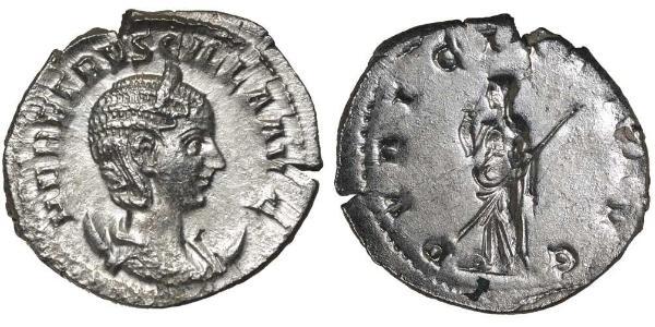 1 Antoninien Empire romain (27BC-395) Argent Herennia Etruscilla (249-251)