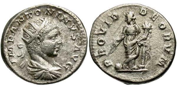 1 Antoninien Empire romain (27BC-395) Argent Héliogabale (203-222)