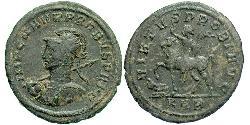 1 Antoninien Empire romain (27BC-395) Argent/Cuivre Probus (232-282)