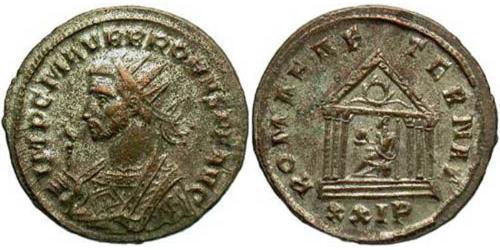 1 Antoninien Empire romain (27BC-395) Argent/Cuivre Probus (232-282)