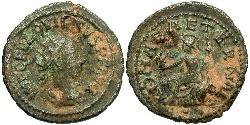 1 Antoninien Empire romain (27BC-395) Bronze Quiétus (?-261)