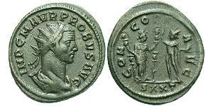 1 Antoninien Empire romain (27BC-395) Bronze Probus (232-282)