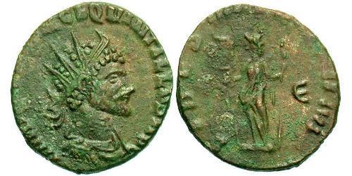 1 Antoninien Empire romain (27BC-395) Bronze Quintillus (220-270)