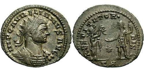 1 Antoninien Empire romain (27BC-395) Bronze Aurélien (215-275)