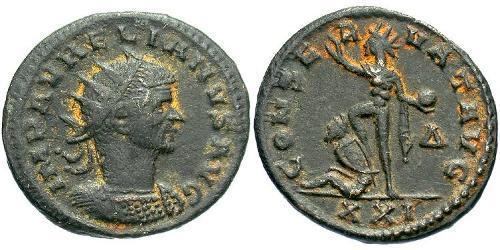 1 Antoninien Empire romain (27BC-395) Bronze Aurélien (215-275)