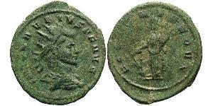 1 Antoninien Empire romain (27BC-395)  Claude II  (213-270)