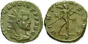 1 Antoninien Empire romain (27BC-395)  Claude II  (213-270)