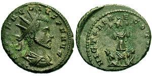 1 Antoninien Empire romain (27BC-395)  Claude II  (213-270)