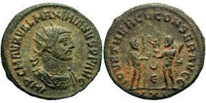 1 Antoninien Empire romain (27BC-395)  Maximien (250-310)