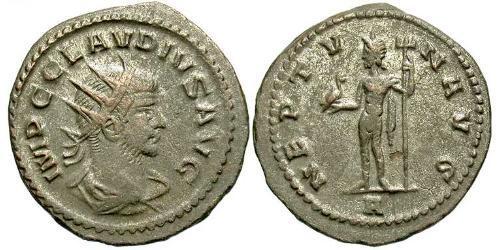 1 Antoninien Empire romain (27BC-395)  Claude II  (213-270)