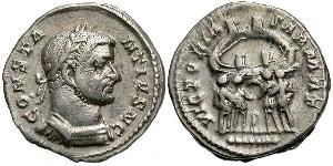 1 Argenteo Impero romano (27BC-395) Argento Costantino I (272 - 337)