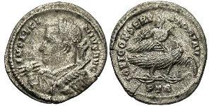 1 Argenteus Imperio romano (27BC-395) Plata Licinio I (265-324)