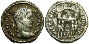 1 Argenteus Römische Kaiserzeit (27BC-395) Silber Galerius Maximianus (260-311)