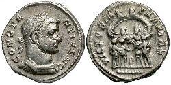 1 Argenteus Roman Empire (27BC-395) Silver Constantine I (272 - 337)