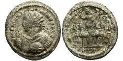 1 Argenteus 羅馬帝國 銀 Maximinus II (270 - 313)