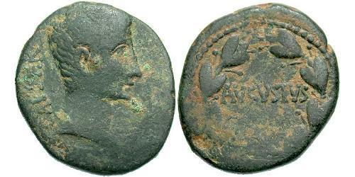 1 As Imperio romano (27BC-395) Bronce Augusto (63BC- 14) 