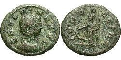 1 As Empire romain (27BC-395) Bronze Ulpia Severina (?-?)