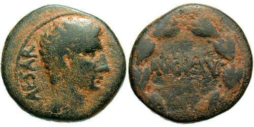 1 As Empire romain (27BC-395) Bronze Augusto (63BC- 14) 