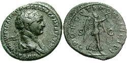 1 As Roman Empire (27BC-395) Bronze Trajan (53-117)