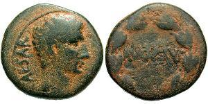 1 As Roman Empire (27BC-395) Bronze Augustus (63BC- 14) 