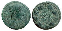 1 As Römische Kaiserzeit (27BC-395) Bronze Augustus (63BC- 14) 