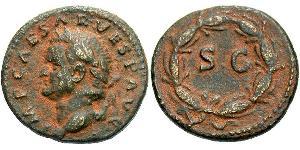 1 As Imperio romano (27BC-395) Orichalcum Tito (39-81)