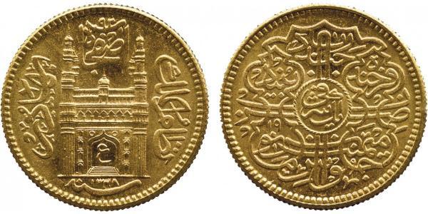 1 Ashrafi Indien Gold 