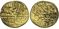 1 Ashrafi Irán / Safavid dynasty (1501-1736) Oro 