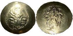 1 Aspron trachy Византийская империя (330-1453) Электрум Иоанн II Комнин (1087-1143)