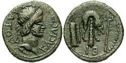 1 Assarion Reino del Bósforo (480BC-530) Bronce Mithradates III (?-46)