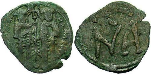 1 Assarion Byzantine Empire (330-1453) Bronze Andronicus II Palaiologos (1258-1332)