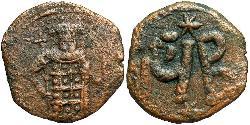 1 Assarion Empire byzantin (330-1453) Bronze 