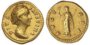 1 Aureo Impero romano (27BC-395) Oro Faustina II (130-175)