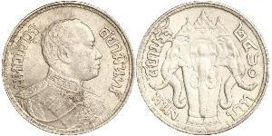 1 Baht Thaïlande Argent Rama VI (1880 – 1925) 