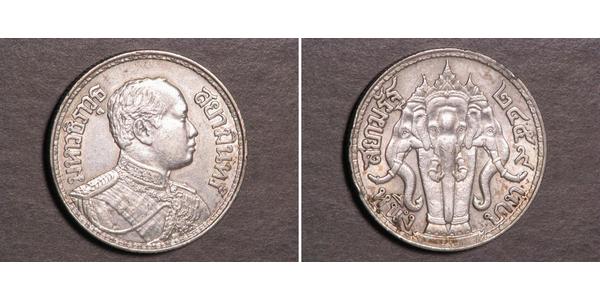 1 Baht Thaïlande Argent Rama VI (1880 – 1925) 