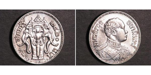1 Baht Thaïlande Argent Rama VI (1880 – 1925) 