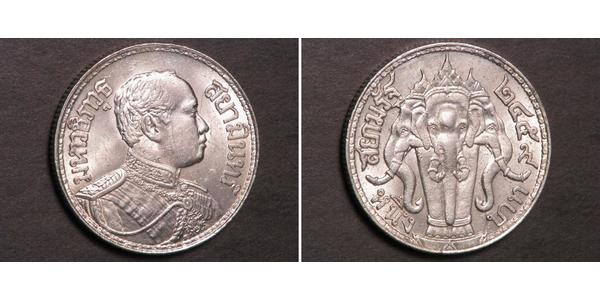 1 Baht Thaïlande Argent Rama VI (1880 – 1925) 