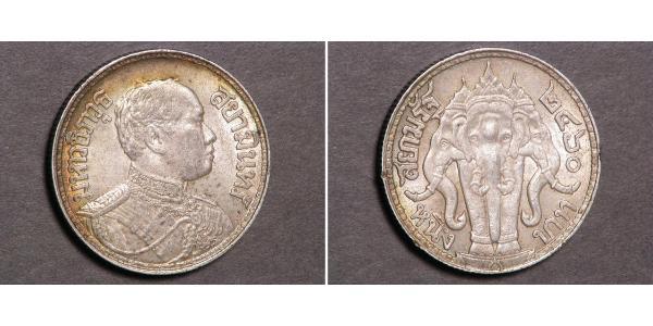 1 Baht Thaïlande Argent Rama VI (1880 – 1925) 