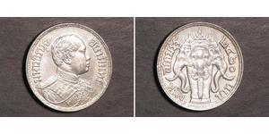 1 Baht Thailandia Argento Vajiravudh (1880 – 1925) 