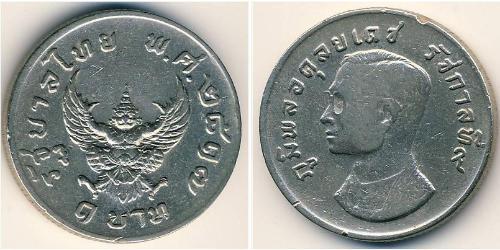 1 Baht Thailand Kupfer/Nickel 