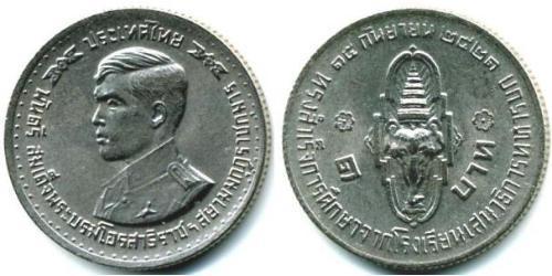 1 Baht Thailand Kupfer/Nickel 