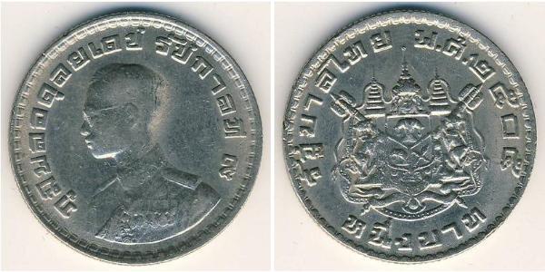 1 Baht Thailand Kupfer/Nickel 