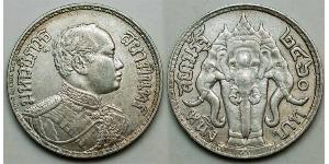 1 Baht Thailand Silber Vajiravudh (1880 – 1925) 