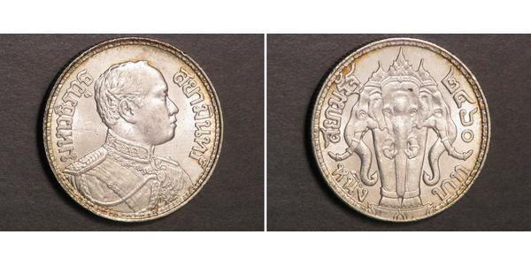 1 Baht Thailand Silber Vajiravudh (1880 – 1925) 