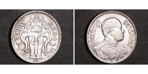 1 Baht Thailand 銀 拉玛六世 (1880 – 1925) 