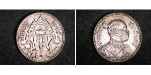 1 Baht Thailand 銀 拉玛六世 (1880 – 1925) 