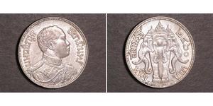 1 Baht Thailand 銀 拉玛六世 (1880 – 1925) 